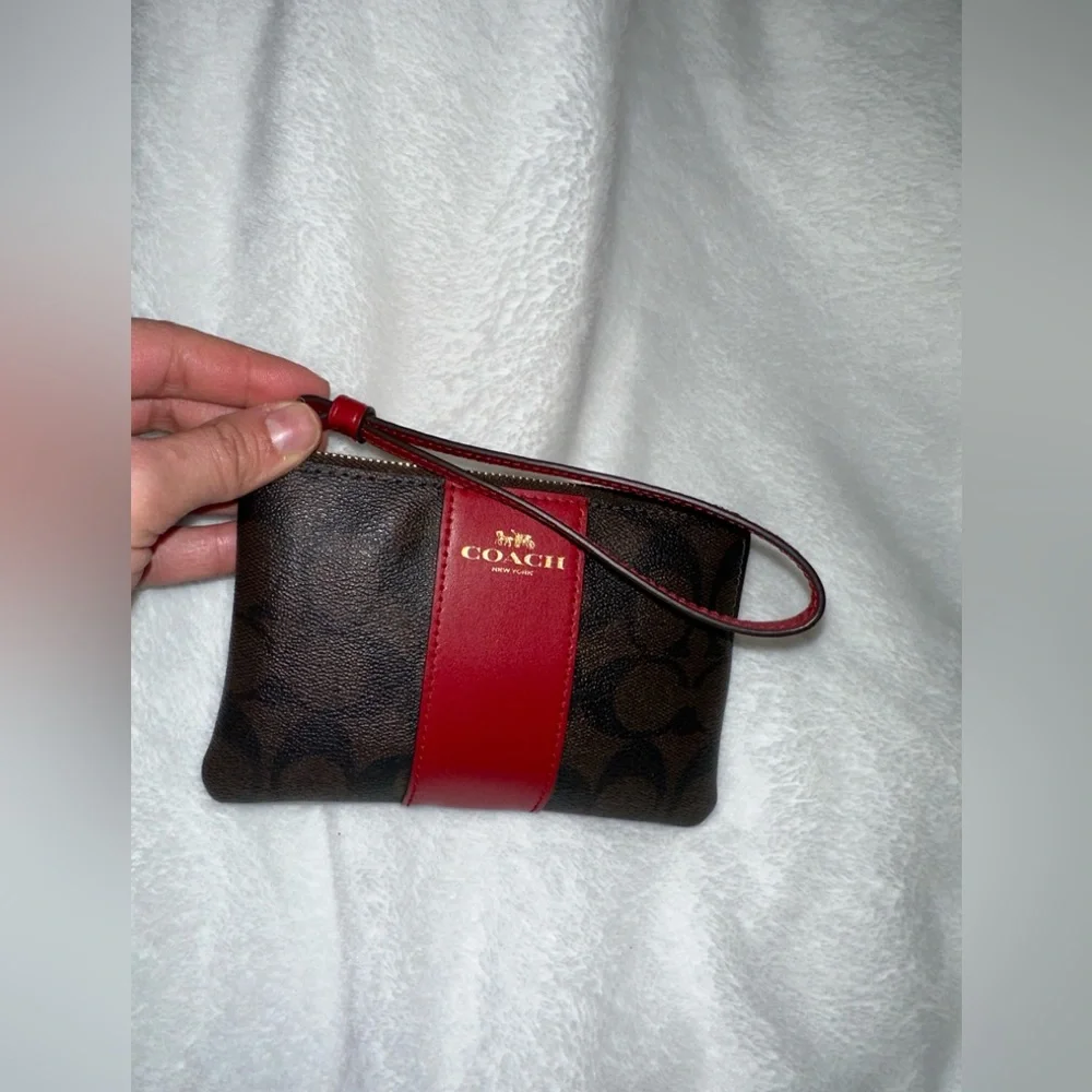 Coach wallet logo leather - Picture 1 of 7